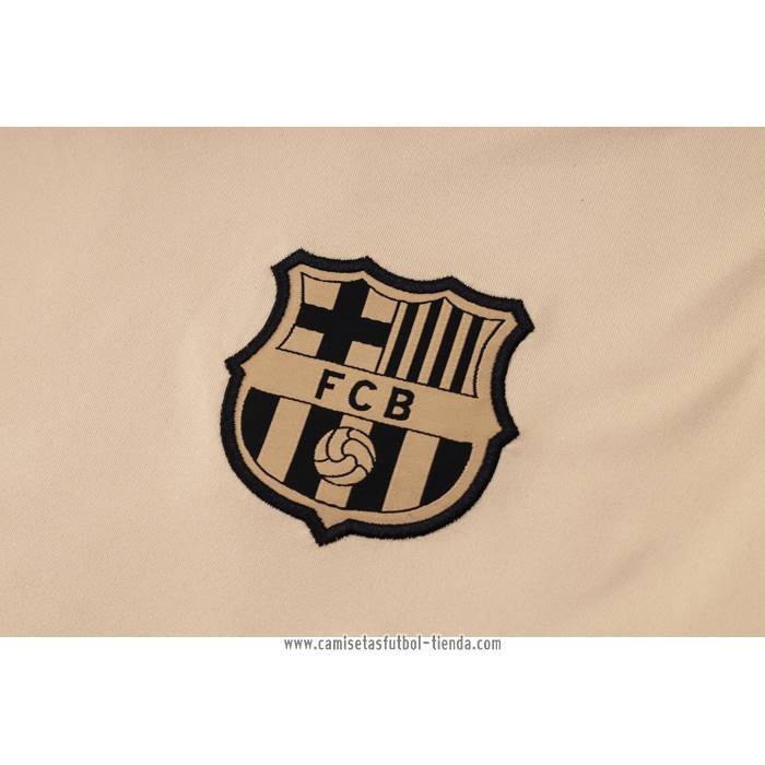 Chandal del Barcelona 2024 2025 Manga Corta Amarillo - Pantalon Corto
